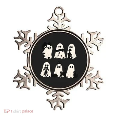 Black Cat Ghosts Ornament