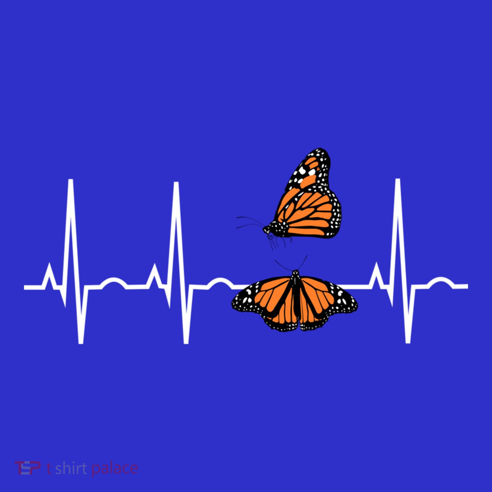 Butterfly Cute Gift Monarch Butterflies Heartbeat Gift Visor