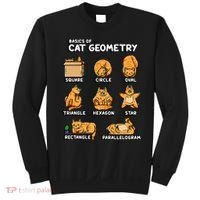 Basic Cat Geometry Cute Cat Cat Lover Cat Owner math school Sweatshirt thumb 0