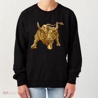 Bitcoin Crypto Golden Bull Btc Graphic Women's Sweatshirt thumb 0