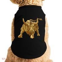 Bitcoin Crypto Golden Bull Btc Graphic Doggie Tank thumb 0