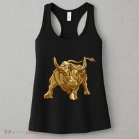 Bitcoin Crypto Golden Bull Btc Graphic Women's Tank Top thumb 3