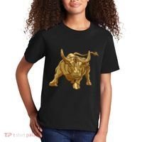 Bitcoin Crypto Golden Bull Btc Graphic Kids T-Shirt thumb 2