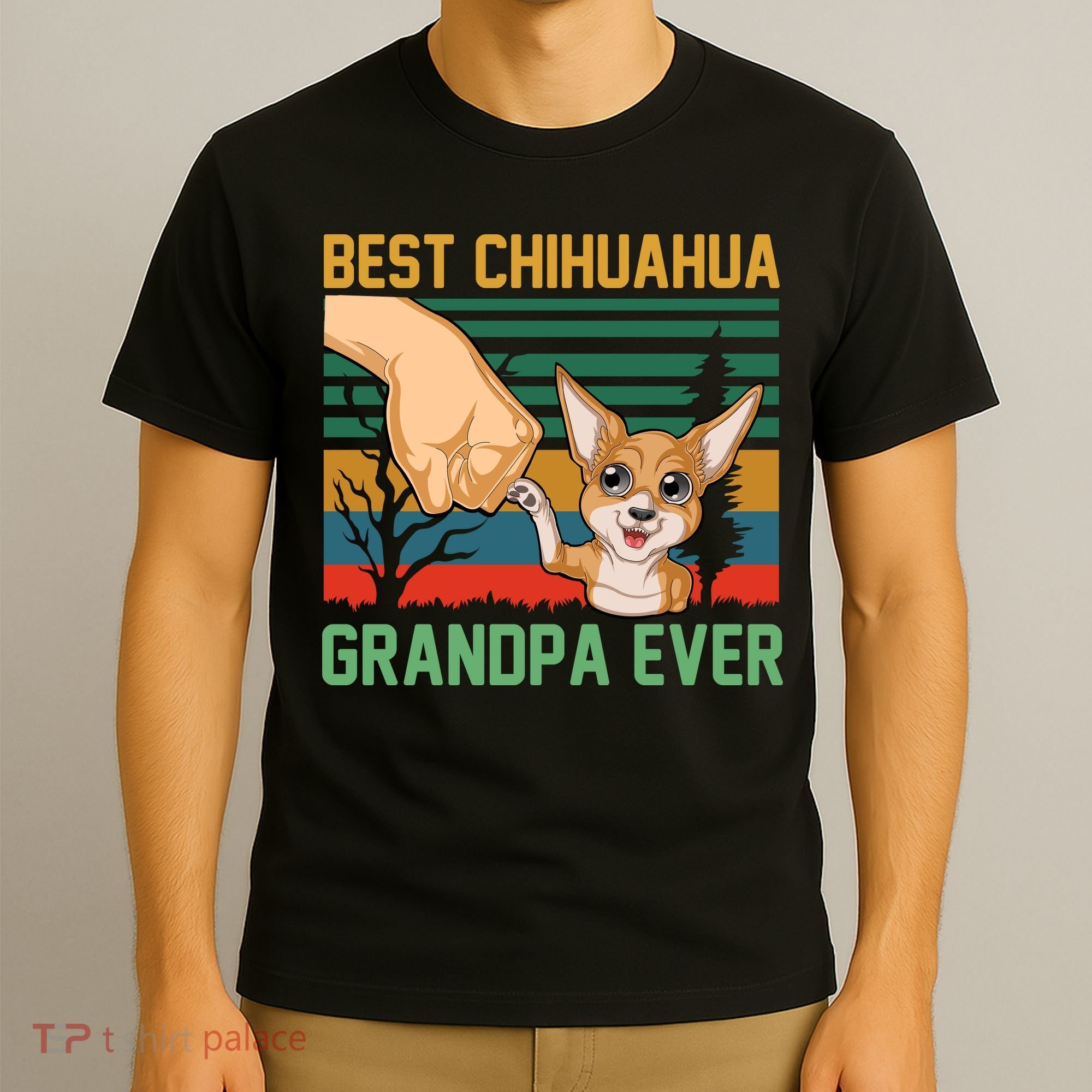 Best Chihuahua Grandpa Ever T-Shirt