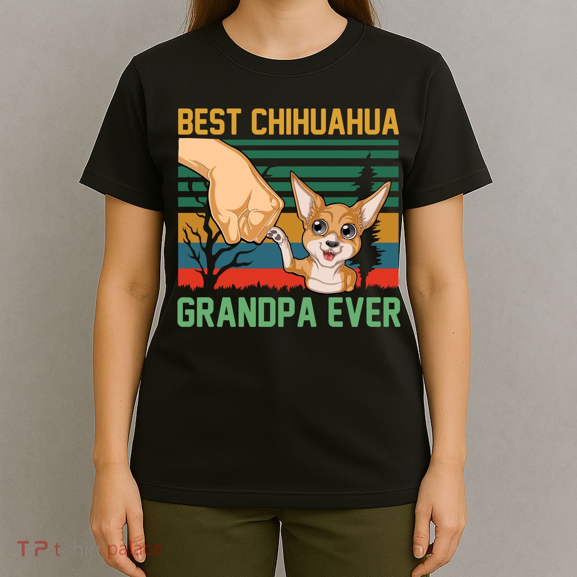 Best Chihuahua Grandpa Ever T-Shirt