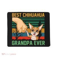 Best Chihuahua Grandpa Ever Mousepad thumb 0