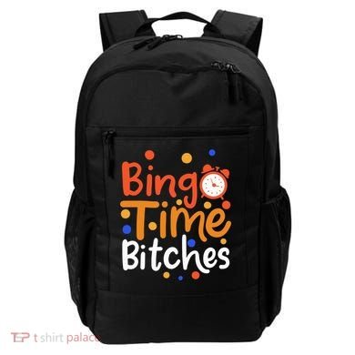 Bingo Cards Game Bingo Time Bitches Gift Backpack