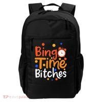 Bingo Cards Game Bingo Time Bitches Gift Backpack thumb 0