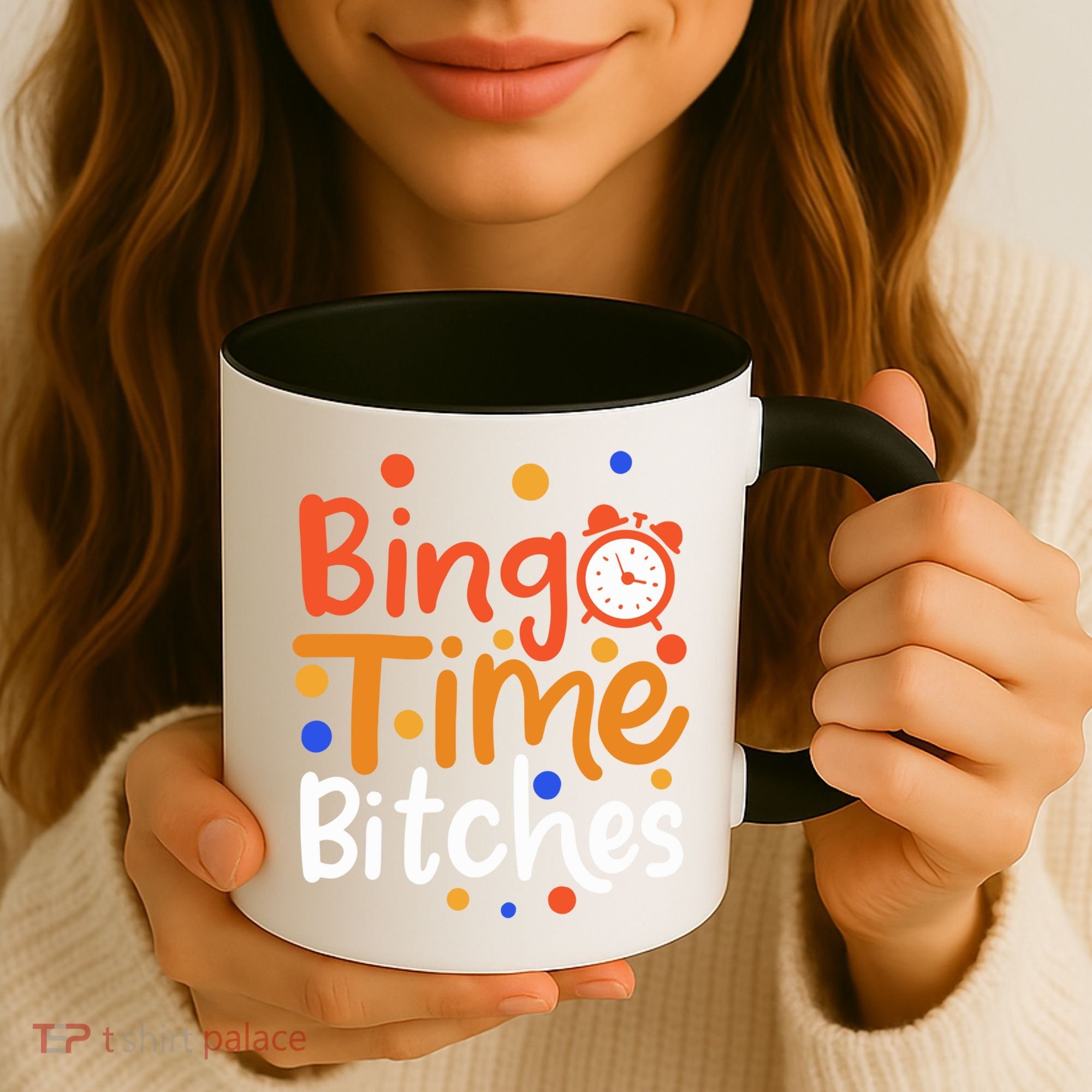 Bingo Cards Game Bingo Time Bitches Gift Coffee Mug