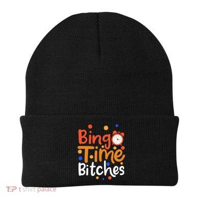 Bingo Cards Game Bingo Time Bitches Gift Beanie
