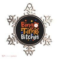 Bingo Cards Game Bingo Time Bitches Gift Ornament thumb 0