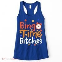 Bingo Cards Game Bingo Time Bitches Gift Women's Tank Top thumb 0