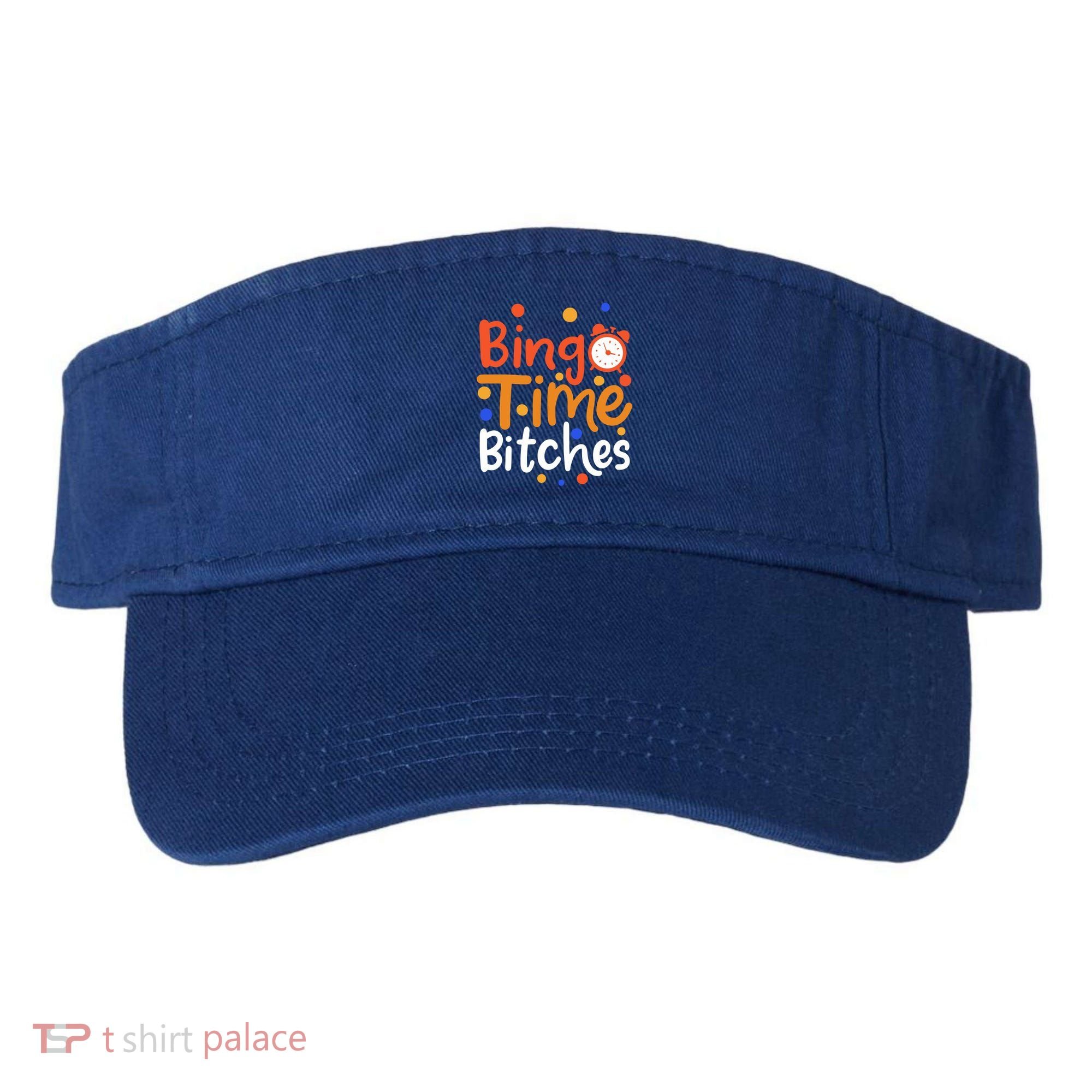Bingo Cards Game Bingo Time Bitches Gift Visor