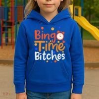 Bingo Cards Game Bingo Time Bitches Gift Kids Hoodie thumb 3