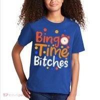 Bingo Cards Game Bingo Time Bitches Gift Kids T-Shirt thumb 2