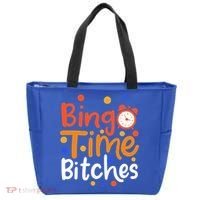 Bingo Cards Game Bingo Time Bitches Gift Tote Bag thumb 0