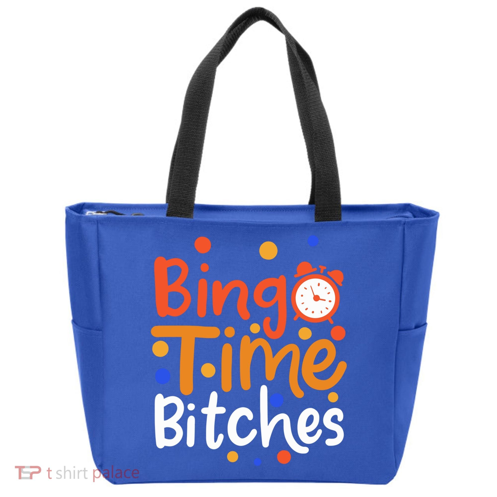 Bingo Cards Game Bingo Time Bitches Gift Tote Bag