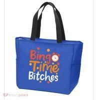 Bingo Cards Game Bingo Time Bitches Gift Tote Bag thumb 3