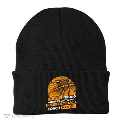 Basketball Coach Gift Idea Funny Saying Coaching Great Gift Beanie