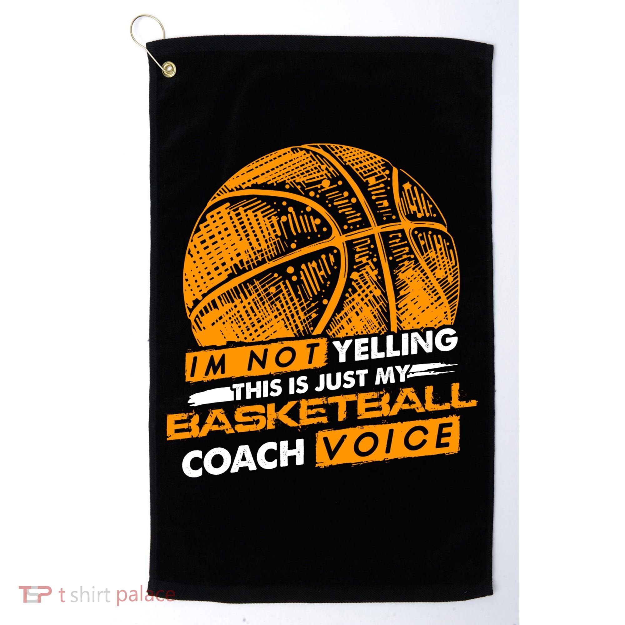 Basketball Coach Gift Idea Funny Saying Coaching Great Gift Golf Towel
