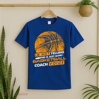 Basketball Coach Gift Idea Funny Saying Coaching Great Gift T-Shirt thumb 2