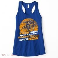 Basketball Coach Gift Idea Funny Saying Coaching Great Gift Women's Tank Top thumb 0