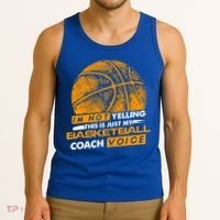 Basketball Coach Gift Idea Funny Saying Coaching Great Gift Tank Top thumb 3