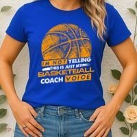Basketball Coach Gift Idea Funny Saying Coaching Great Gift Women's T-Shirt thumb 2
