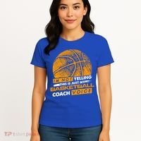 Basketball Coach Gift Idea Funny Saying Coaching Great Gift Women's T-Shirt thumb 4
