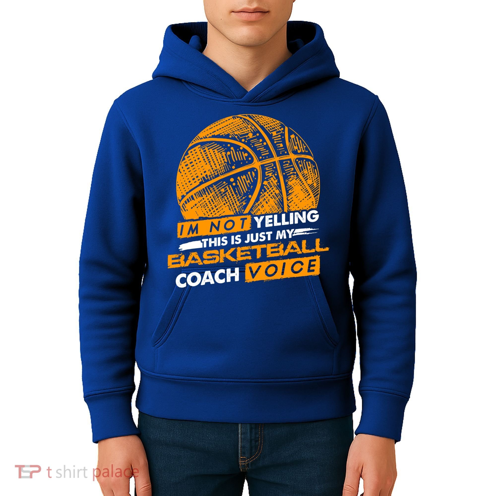 Basketball Coach Gift Idea Funny Saying Coaching Great Gift Kids Hoodie