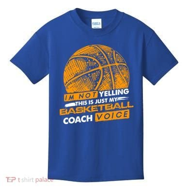 Basketball Coach Gift Idea Funny Saying Coaching Great Gift Kids T-Shirt