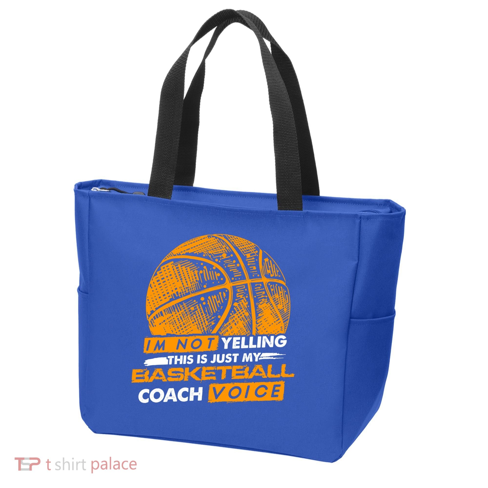 Basketball Coach Gift Idea Funny Saying Coaching Great Gift Tote Bag