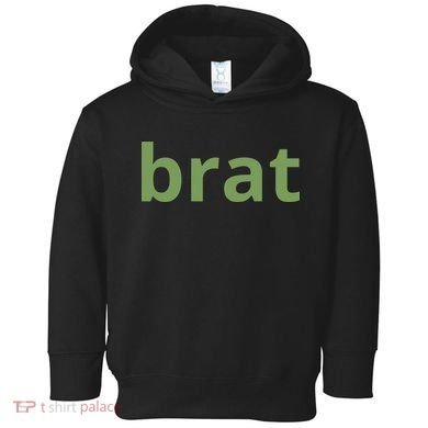 Brat Charli Girl Summer Toddler Hoodie