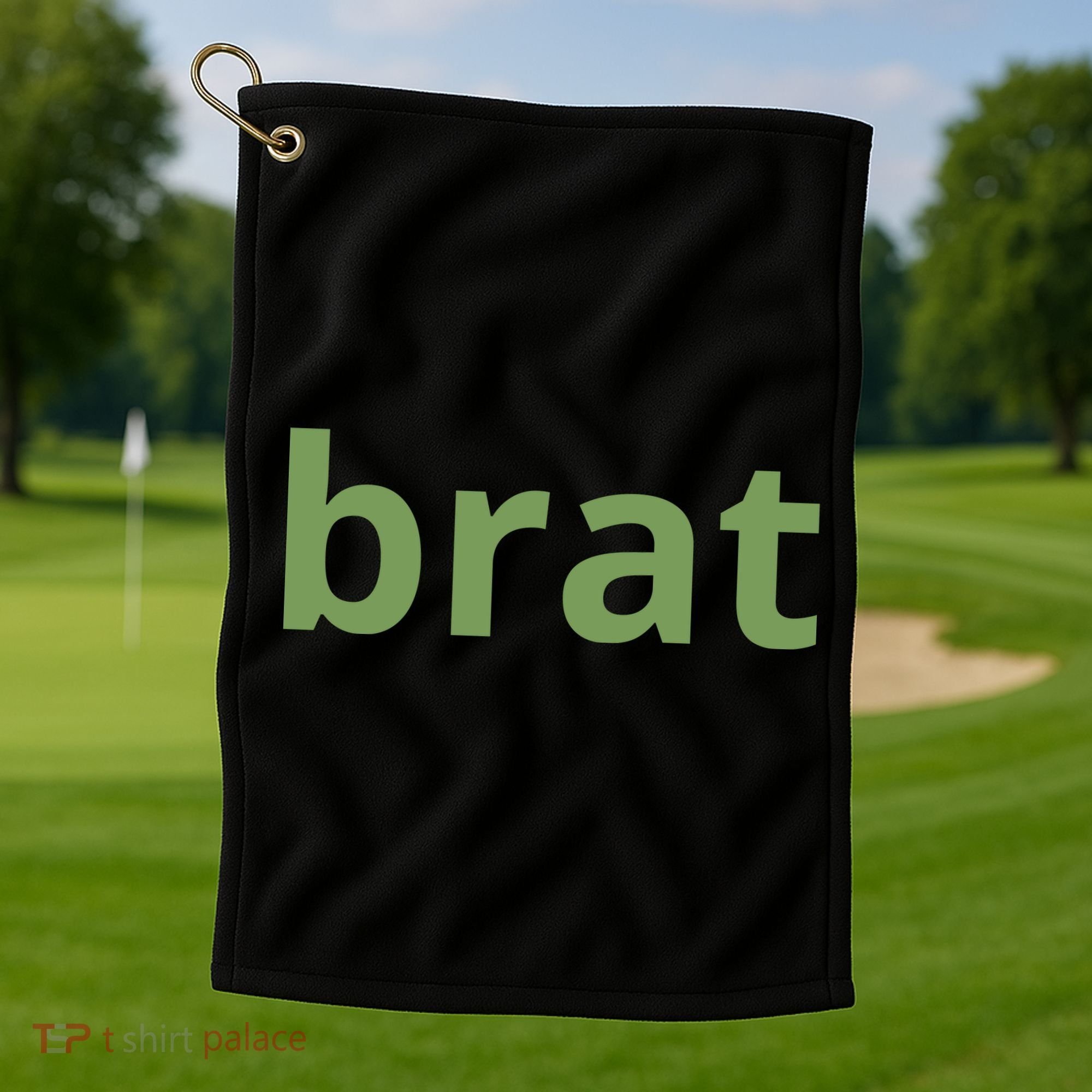 Brat Charli Girl Summer Golf Towel