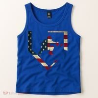 Baseball Catcher Gear Cute Gift American Flag Baseballin Gift Tank Top thumb 2
