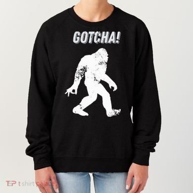 Bigfoot Circle Game Gotcha Meme Ok Hand Women's Sweatshirt
