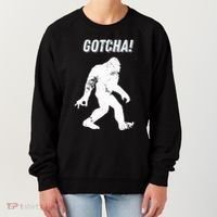 Bigfoot Circle Game Gotcha Meme Ok Hand Women's Sweatshirt thumb 0