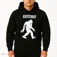 Bigfoot Circle Game Gotcha Meme Ok Hand Hoodie thumb 2