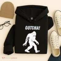 Bigfoot Circle Game Gotcha Meme Ok Hand Hoodie thumb 4