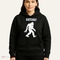 Bigfoot Circle Game Gotcha Meme Ok Hand Hoodie thumb 5