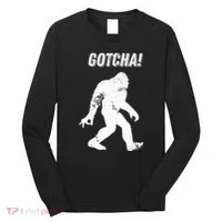 Bigfoot Circle Game Gotcha Meme Ok Hand Long Sleeve Shirt thumb 0