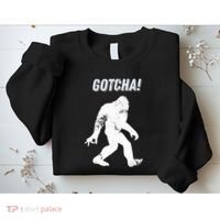 Bigfoot Circle Game Gotcha Meme Ok Hand Sweatshirt thumb 2