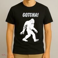 Bigfoot Circle Game Gotcha Meme Ok Hand T-Shirt thumb 3