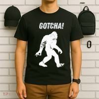 Bigfoot Circle Game Gotcha Meme Ok Hand T-Shirt thumb 6