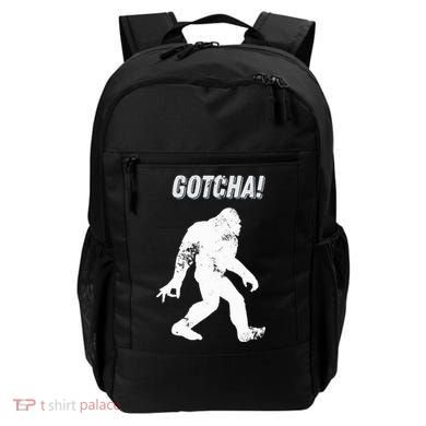 Bigfoot Circle Game Gotcha Meme Ok Hand Backpack