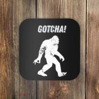 Bigfoot Circle Game Gotcha Meme Ok Hand Coaster thumb 0