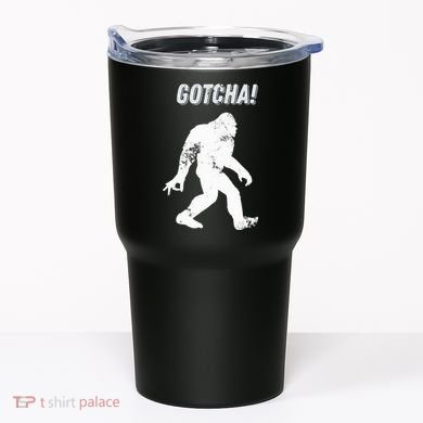 Bigfoot Circle Game Gotcha Meme Ok Hand Tumbler