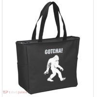 Bigfoot Circle Game Gotcha Meme Ok Hand Tote Bag thumb 2