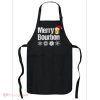Bourbon Christmas Gift Merry Bourbon Apron thumb 0