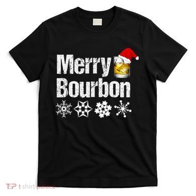 Bourbon Christmas Gift Merry Bourbon T-Shirt
